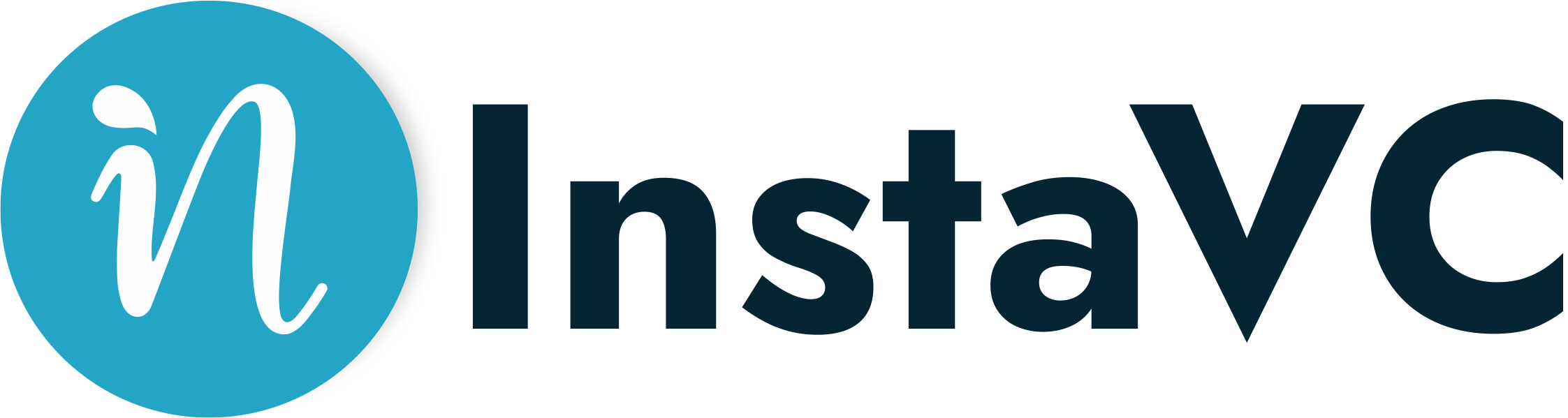 instavc white logo