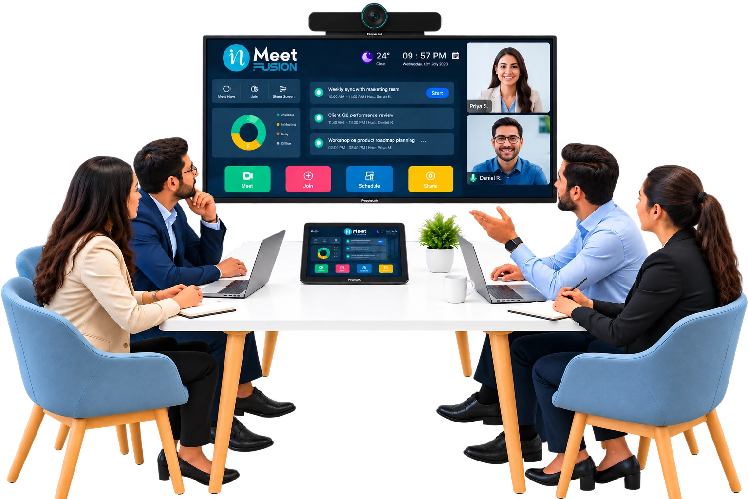 How to Make Meeting Rooms More Efficient with inFusion